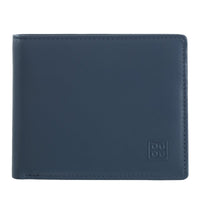 Thumbnail for DuDu Leather classic multi color wallet with coin purse and inside flap - Blue