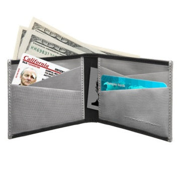 Stewart/Stand Stainless Steel Wallet - Silver/Blue