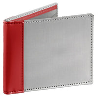 Thumbnail for Stewart/Stand Stainless Steel Wallet - Silver/Orange