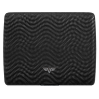 Thumbnail for TRU VIRTU Aluminum Wallet Ray - Paper & Cards - Leather Line - Lizard Black