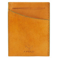Thumbnail for J.FOLD Front Pocket Leather Wallet - Brown