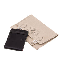 Thumbnail for A-SLIM Leather Wallet Kihaku - Black