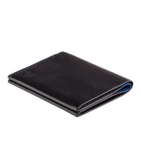 Thumbnail for A-SLIM Leather Wallet Machete - Black/Blue