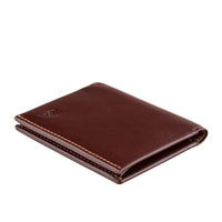 Thumbnail for A-SLIM Leather Wallet Origami - Brown