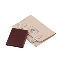 Thumbnail for A-SLIM Leather Wallet Origami - Brown