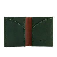 Thumbnail for A-SLIM Leather Wallet Origami - Green