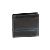 Thumbnail for DuDu Unique Leather Wallet With Coin Purse - Black