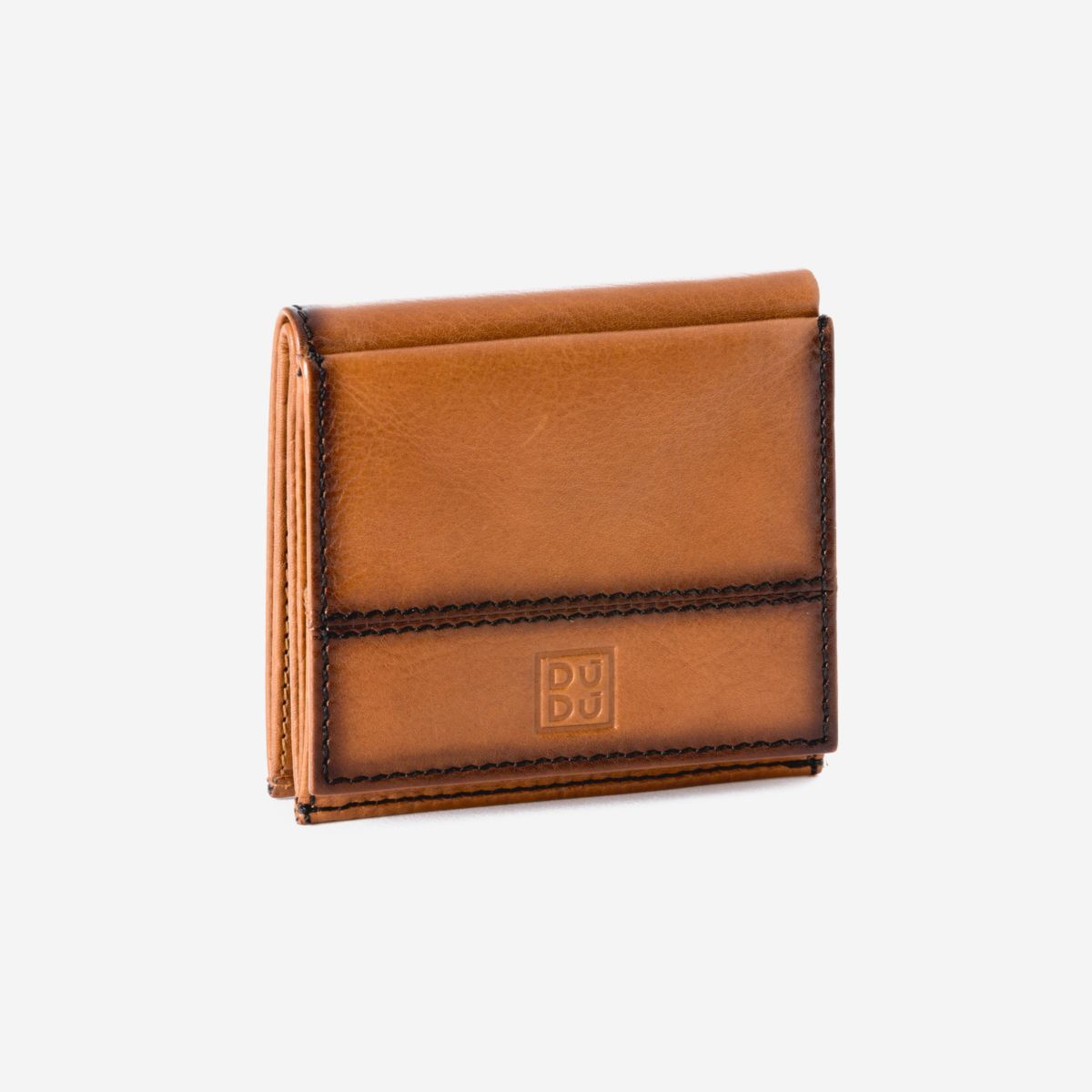 DuDu Small Unique Wallet - Light Brown