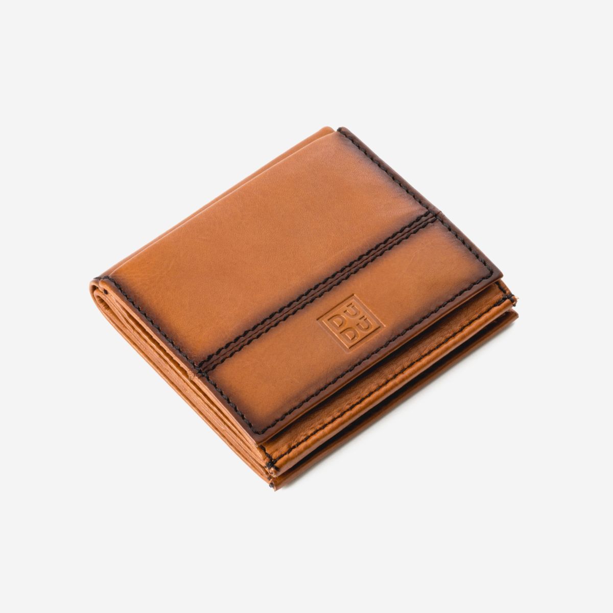 DuDu Small Unique Wallet - Light Brown