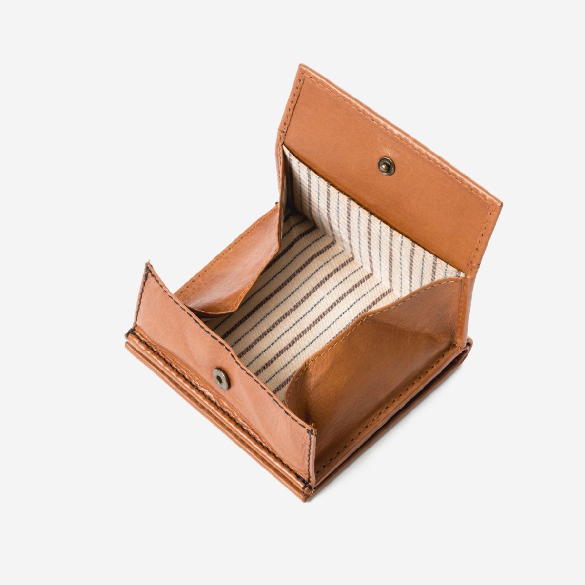 DuDu Small Unique Wallet - Light Brown