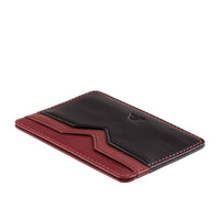 Thumbnail for A-SLIM Minimalist Leather Wallet Yaiba - Black